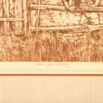 MARY VICKERS “Letter from Daddy” Artist Proof Etching - Image 3