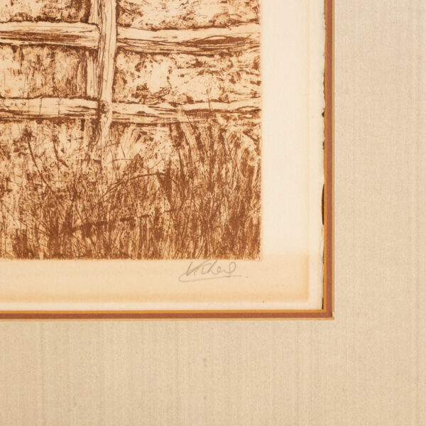 MARY VICKERS “Letter from Daddy” Artist Proof Etching - Image 4