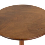 George III Style Mahogany Flip Top Tripod Table - Image 2