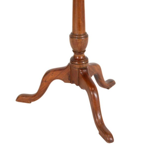 George III Style Mahogany Flip Top Tripod Table - Image 3
