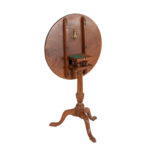 George III Style Mahogany Flip Top Tripod Table - Image 4