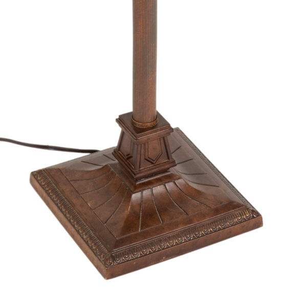Art and Crafts Style Stained Glass Floor Lamp - Image 3