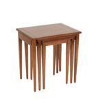 Set of 3 Nesting Tables in Cherry Finish