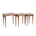 Set of 3 Nesting Tables in Cherry Finish - Image 2