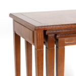 Set of 3 Nesting Tables in Cherry Finish - Image 4