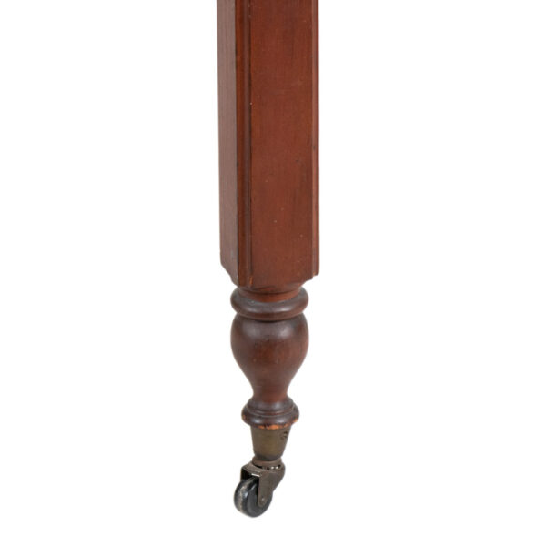 Antique Cherry Farmhouse Drop Leaf Dining Table - Image 5
