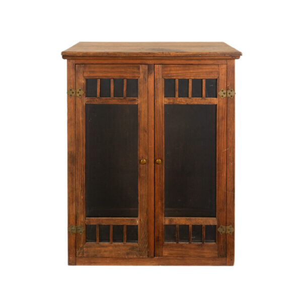 Antique Wall Mounted Cabinet - Image 1