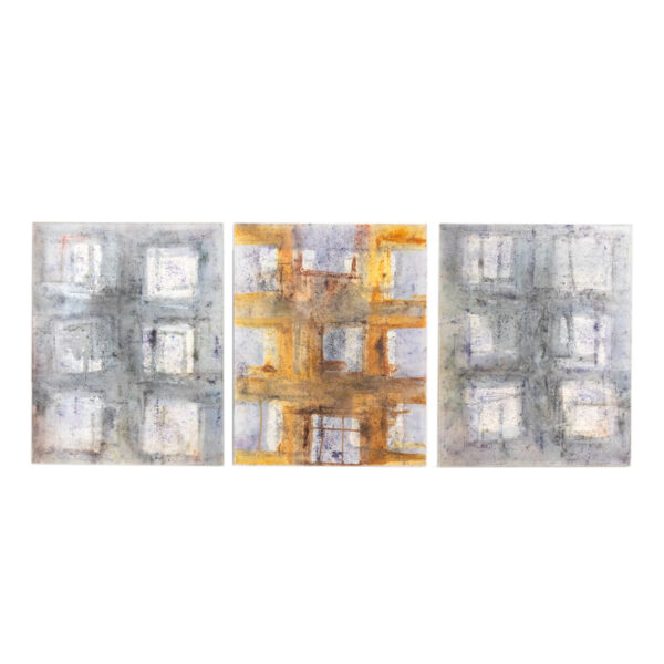 PHILIP HENDERSON “Multiple Exposure” Mixed Media Triptych - Image 1