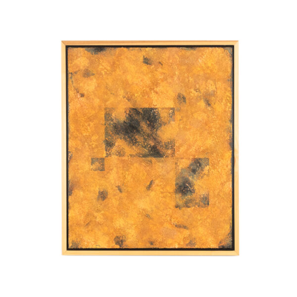 PRISCILLA ROGGENKAMP “Exodus-Center” Mixed Media on Panel - Image 1