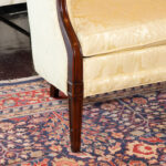 HICKORY CHAIR Federal Style Sofa in Gold Damask Upholstery - Image 5