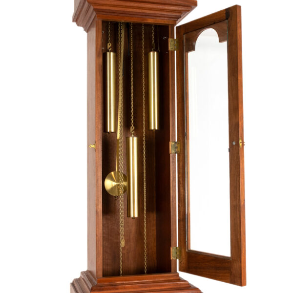 Grandmother Clock in Walnut Case - Image 3