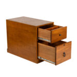 Oak Two Drawer File Cabinet - Image 4