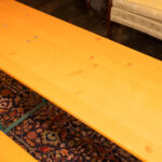 Vintage German Beer Table with Benches - Image 2