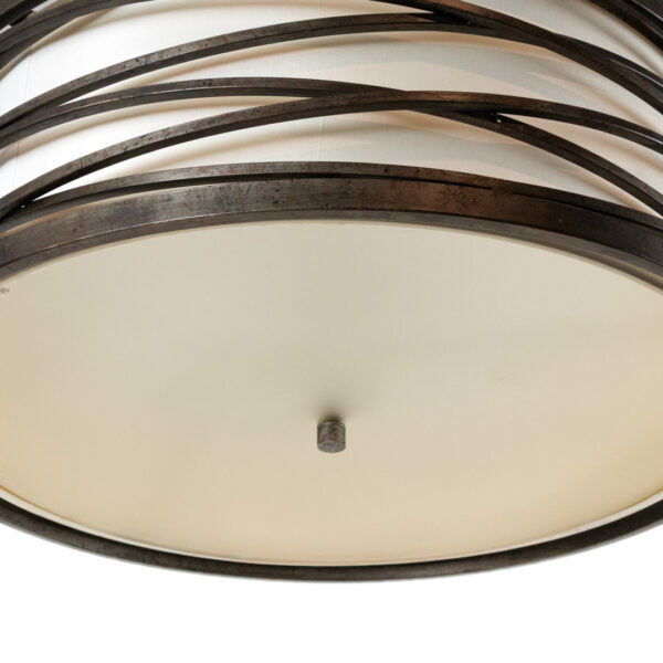 KICHLER KRASI Four Light Chandelier in Warm Bronze Finish - Image 4