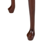 BOMBAY CO. End Table with Lazy Susan Top - Image 4