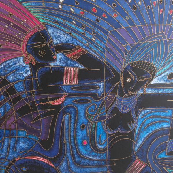 ADRIAN WONG SHUE “Sambistas” Limited Edition Serigraph - Image 2