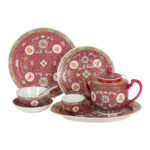64 Piece JINGDEZHEN MUN SHOU Longevity China Set