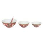 64 Piece JINGDEZHEN MUN SHOU Longevity China Set - Image 6