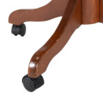Amish Made Cherry Windsor Back Desk Chair - Image 5