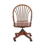 Amish Made Cherry Windsor Back Desk Chair - Image 7