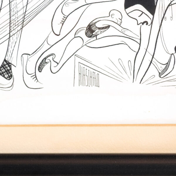 AL HIRSCHFELD “CBS Sports” Lithograph - Image 5