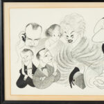AL HIRSCHFELD “CBS Monday” Lithograph - Image 2