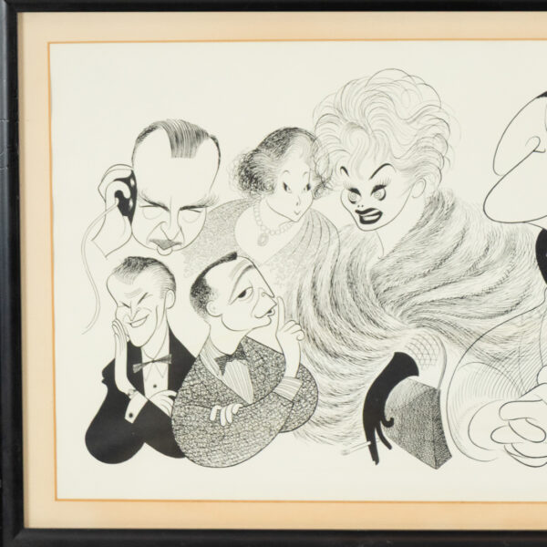 AL HIRSCHFELD “CBS Monday” Lithograph - Image 2