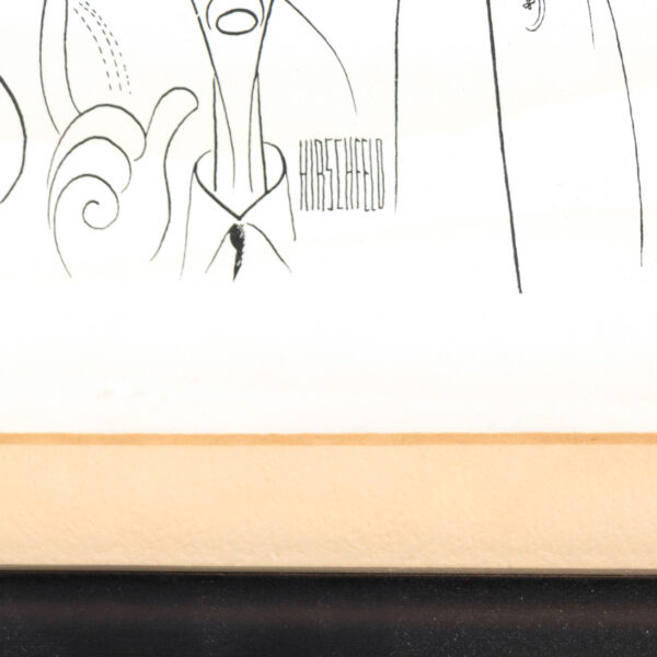 AL HIRSCHFELD “CBS Monday” Lithograph - Image 5