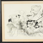 AL HIRSCHFELD “CBS Wednesday” Lithograph - Image 2