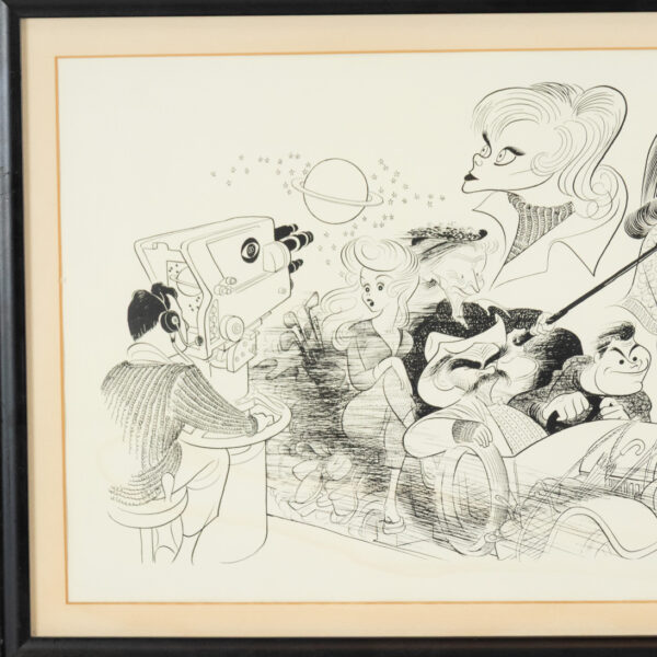 AL HIRSCHFELD “CBS Wednesday” Lithograph - Image 2