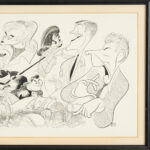 AL HIRSCHFELD “CBS Wednesday” Lithograph - Image 3