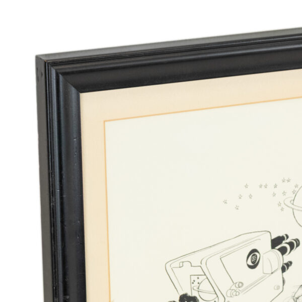 AL HIRSCHFELD “CBS Wednesday” Lithograph - Image 4