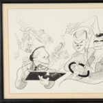 AL HIRSCHFELD “CBS Friday” Lithograph - Image 2