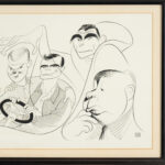 AL HIRSCHFELD “CBS Friday” Lithograph - Image 3