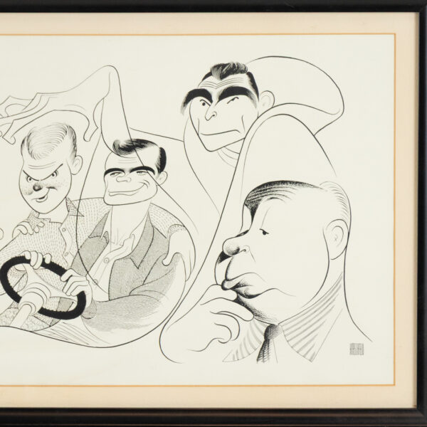 AL HIRSCHFELD “CBS Friday” Lithograph - Image 3