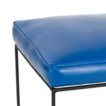 Vintage Pair of Paul McCobb Iron and Vinyl Stools - Image 3