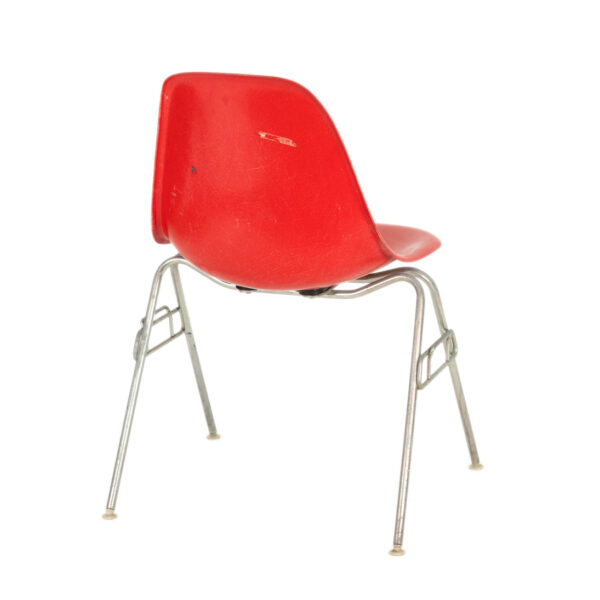 Vintage Set of 4 HERMAN MILLER Eames Fiberglass Chairs - Image 6
