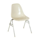 Vintage Set of 4 HERMAN MILLER Eames Fiberglass Chairs - Image 11