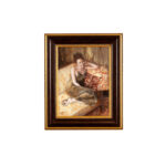 MARLENA HEBENSTREIT “The Listener” Original Oil on Canvas