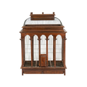 Vintage Wooden Birdcage