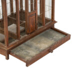Vintage Wooden Birdcage - Image 5