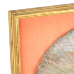 Framed Victorian Hand Painted Fan with Four Figures - Image 3