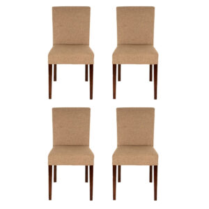 Set of 4 CRATE AND BARREL Parsons Dining Chairs