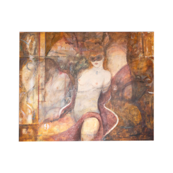 RANDALL LARGO “Mocha” Original Oil Painting - Image 1