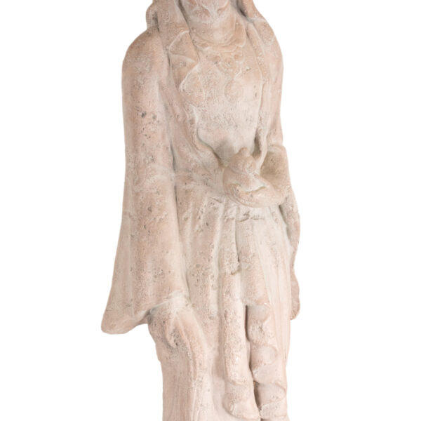 AUSTIN PRODUCTIONS Cast Plaster Sculpture of Guanyin - Image 3