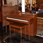 WURLITZER Spinet Piano with Storage Stool - Image 9