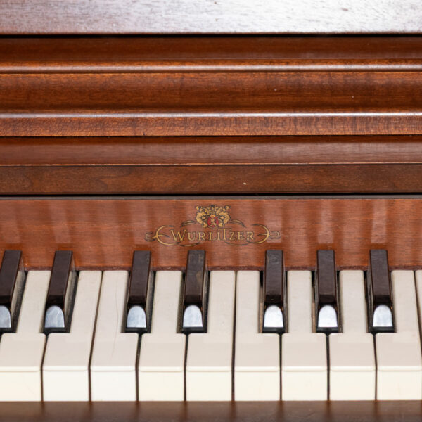WURLITZER Spinet Piano with Storage Stool - Image 4