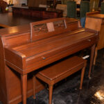 WURLITZER Spinet Piano with Storage Stool - Image 10