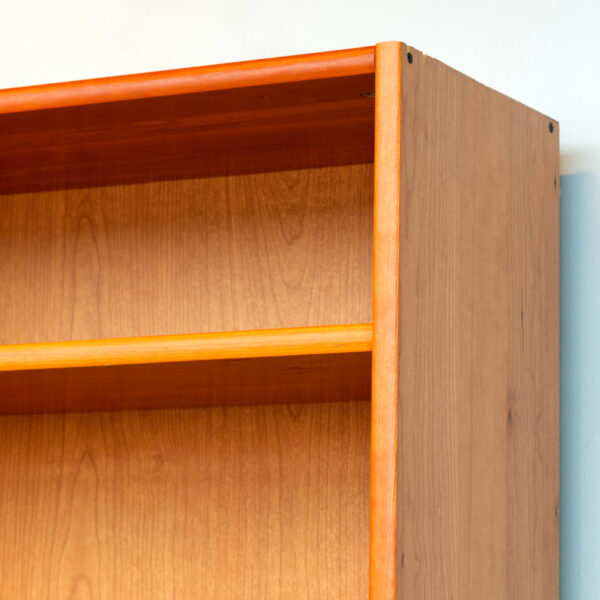 Bookshelf with Lower Doors in Light Cherry Finish - Image 2