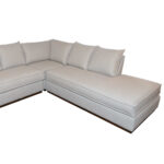 New TEMPLE FURNITURE 3 Piece Sectional in Neutral Upholstery